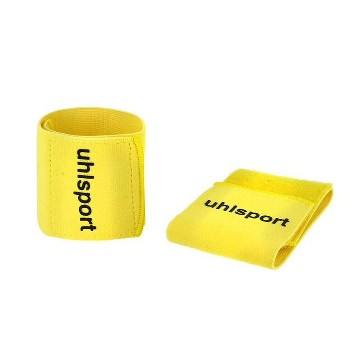 Chevillère Kempa Shinguard Fastener Handball 6,5 cm Jaune Taille unique